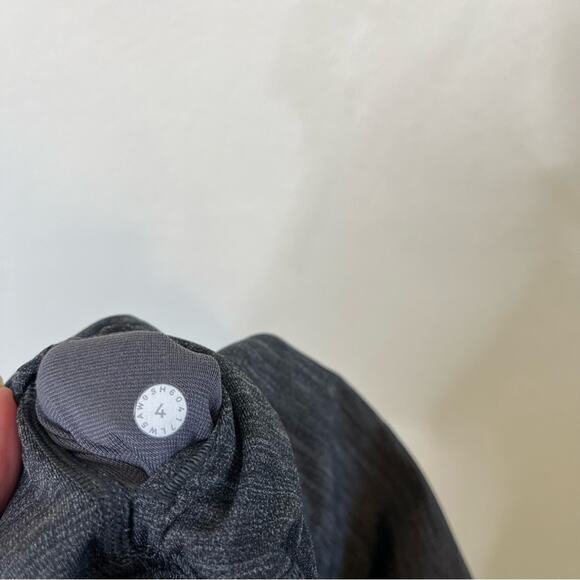 Lululemon Wunder Under Hi-Rise Tight Full-On Luxtreme Heathered Black Size 4 - Picture 6 of 6